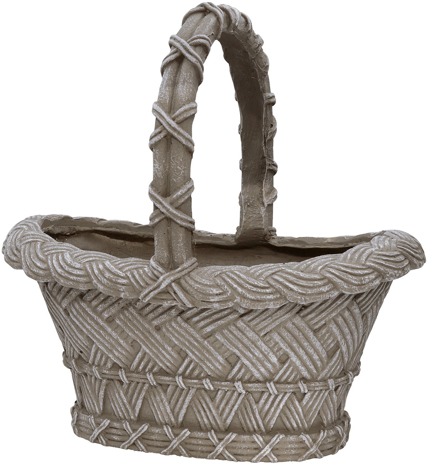 【個人宅配送不可】トリコットバスケットオーバルBR