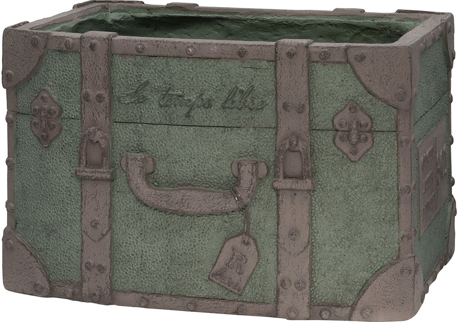 【個人宅配送不可】ヴィンテージレザートランクGR