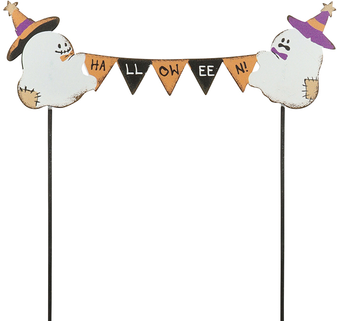 【個人宅配送不可】ハロウィンピック24ゴースト*フラッグL