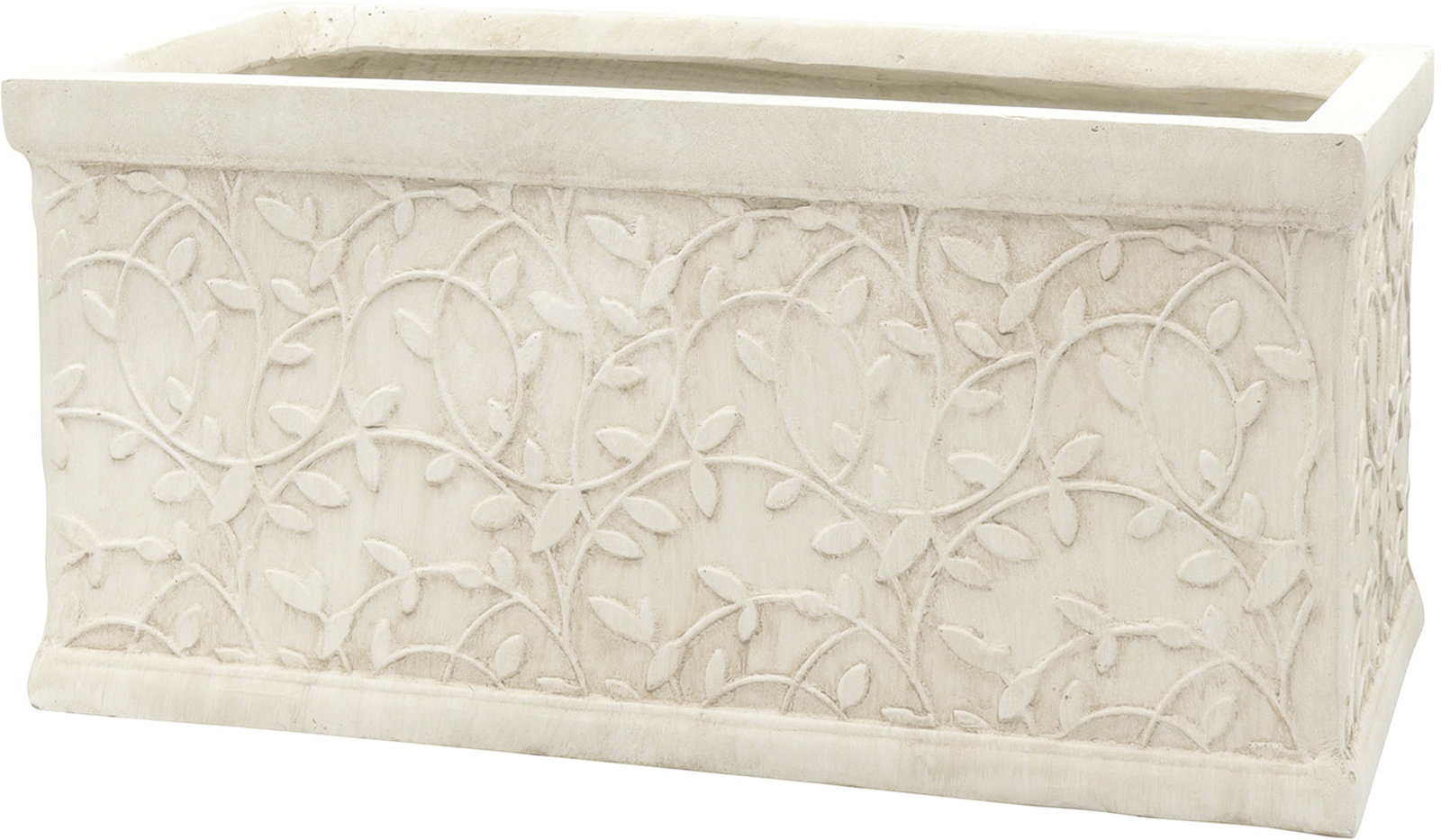 【個人宅配送不可】リーフモチーフプランターIV