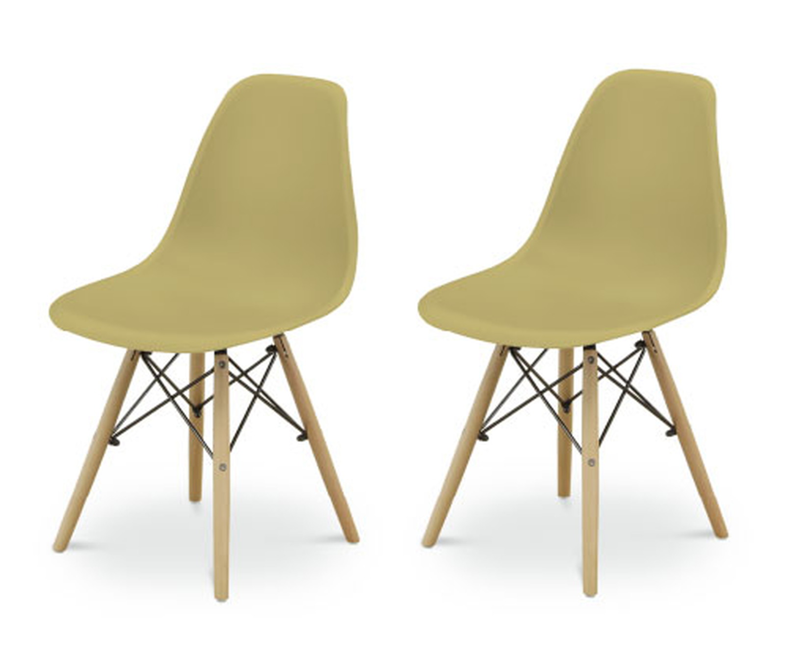 リーブス チェア 2脚入 オリーブ