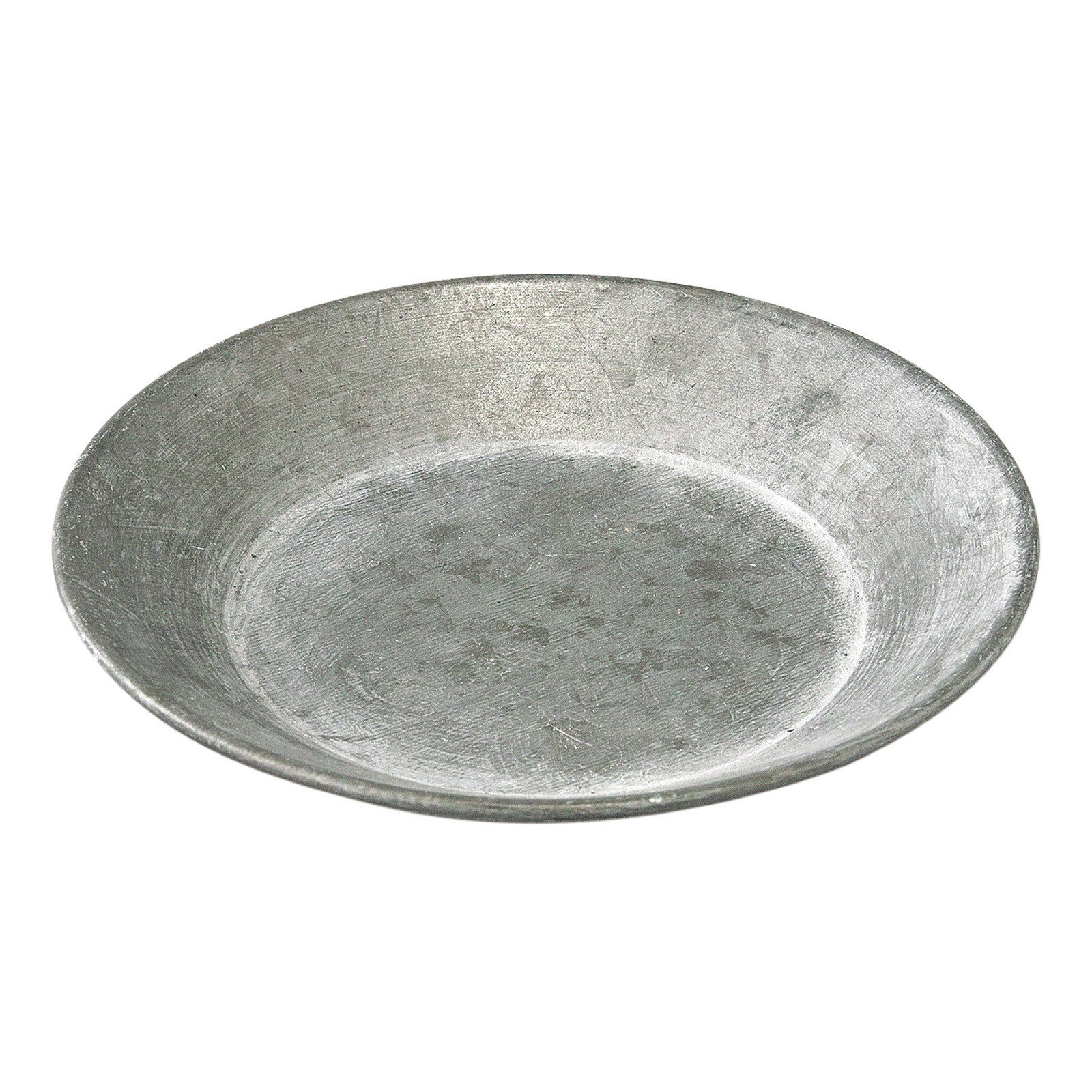 【個人宅配送不可】ブリキラウンドトレイSサイズ