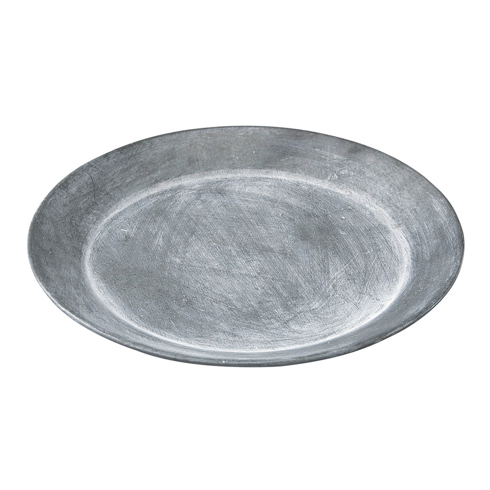 【個人宅配送不可】ブリキラウンドトレイLサイズ