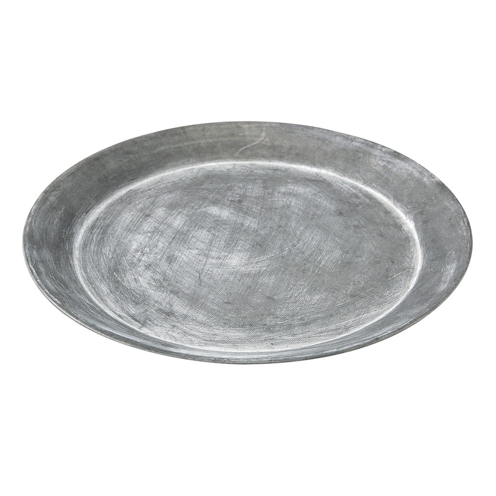 【個人宅配送不可】ブリキラウンドトレイXLサイズ