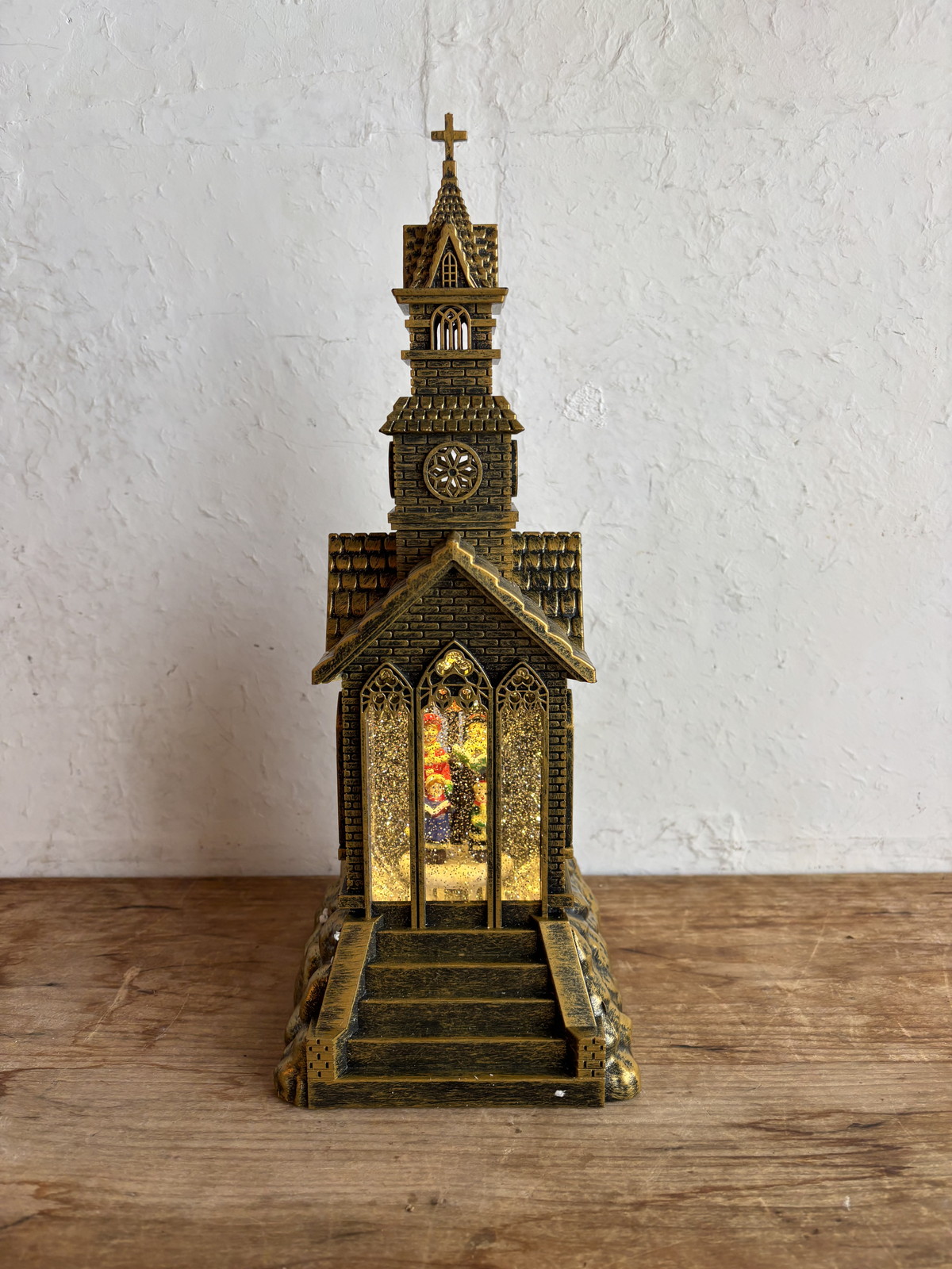 【個人宅配送不可】スノーイングライト 教会