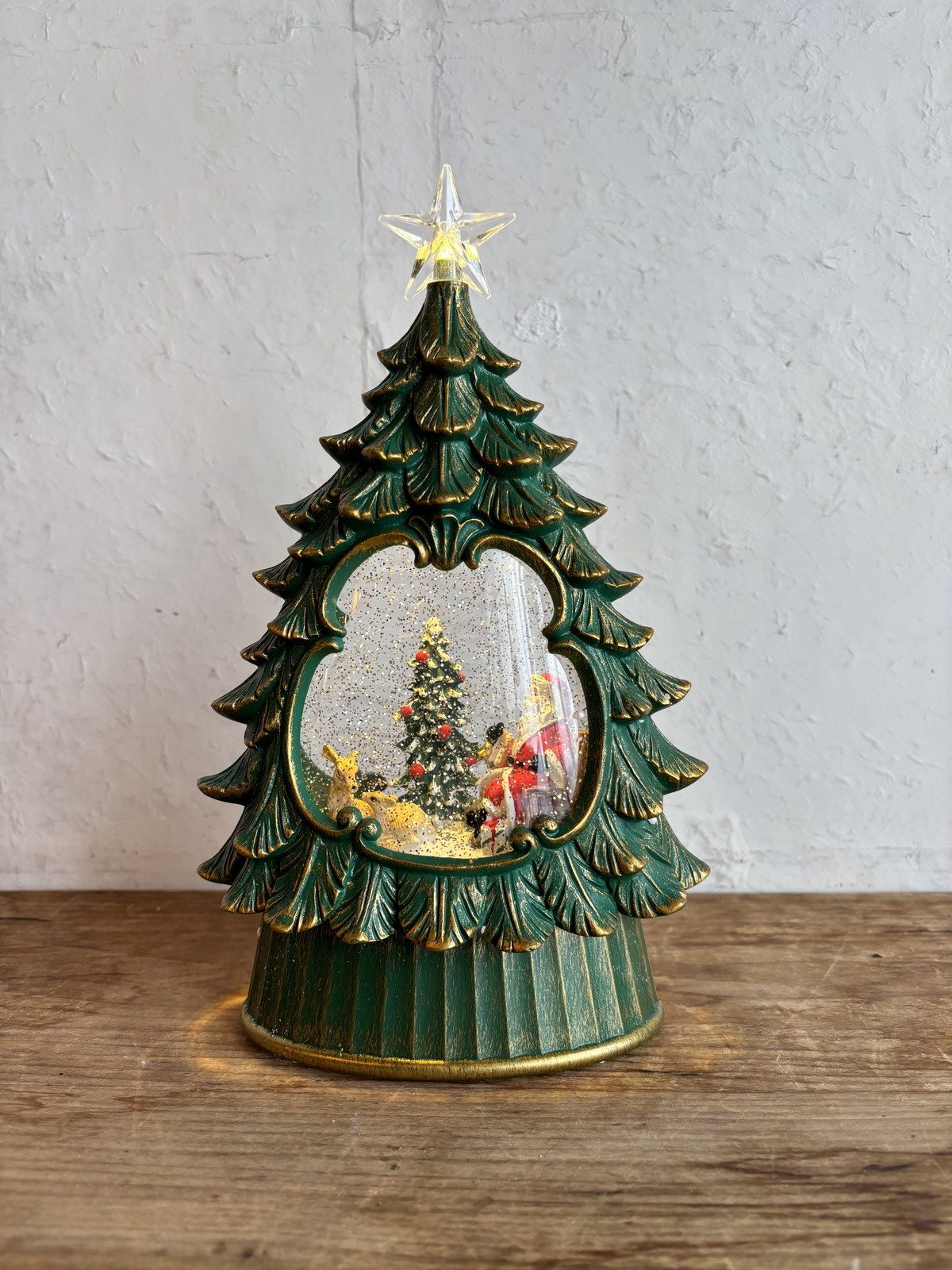 【個人宅配送不可】スノーイングライト ツリー グリーン