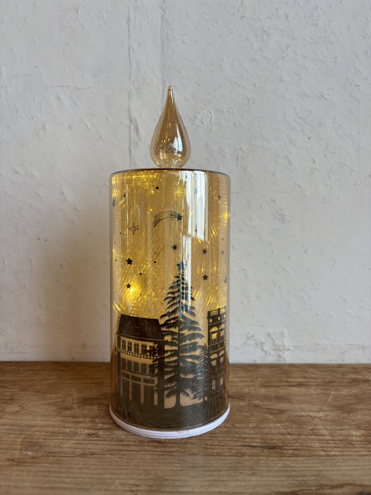 【個人宅配送不可】ガラスライト 回転ライト