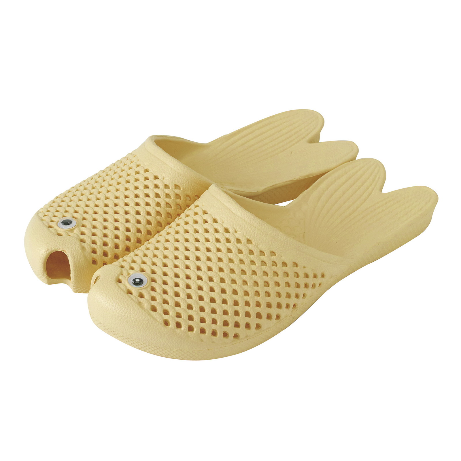 【個人宅配送不可】(3)金魚サンダル イエロー フリーサイズ