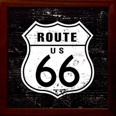 �y�l��z���s�z�y�T���ȓ��zSign Frame Route 66