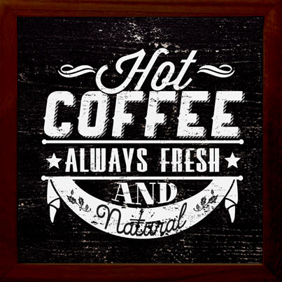 【個人宅配送不可】【5日以内】Sign Frame Coffee 2