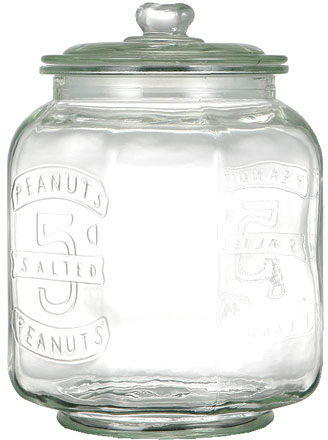 【個人宅配送不可】【送料別途】GLASS COOKIE JAR