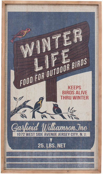 【個人宅配送不可】【送料別途】ART FRAME WINTER LIFE