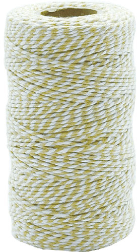 【個人宅配送不可】【送料別途】TWISTED STRING WHITE/MUSTARD