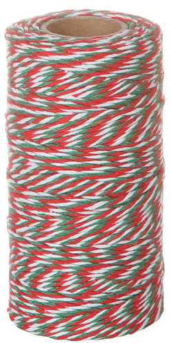 【個人宅配送不可】【送料別途】TWISTED STRING WHITE/RED/GREEN