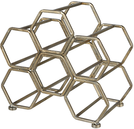 ylzszyʓrzHONEYCOMB WINE RACK