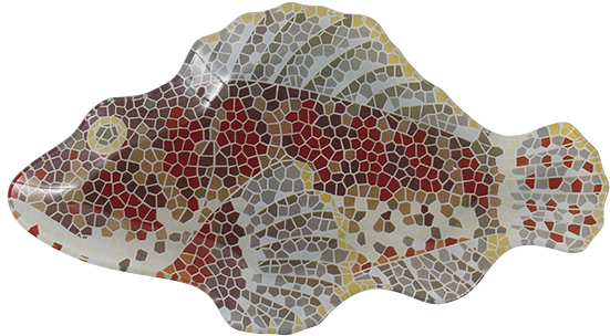 ylzszyʓrzGLASS FISHERY PLATE