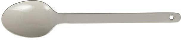 ylzszyʓrzENAMEL DESSERT SPOON BEIGE