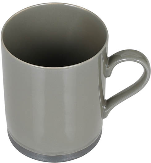 ylzszyʓrzMUG WITH RUST RIM GRAY
