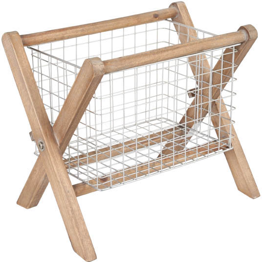 ylzszyʓrzMAGAZINE RACK FIR WOOD