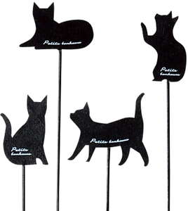木製黒猫スタイルピック