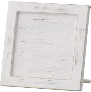 Natural wood frame Board WHITE