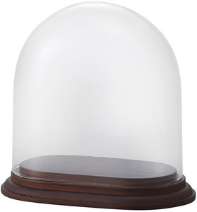 Oval Glass Dome