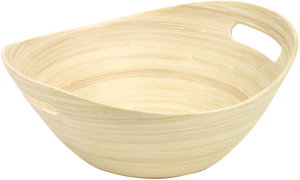 Bamboo Kuchen oval bowl L NA