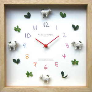 【個人宅配送不可】Display Clock Sheep