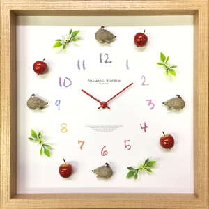 【個人宅配送不可】Display Clock Hedgehog-3
