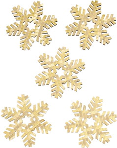 元上代¥780 ウッドホイールスノーモチーフ5P