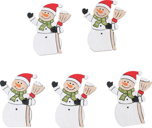 元上代¥780 ウッドスノーマンモチーフ5P