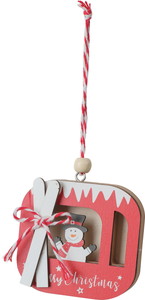 ゴンドラスキースノーマンオーナメント