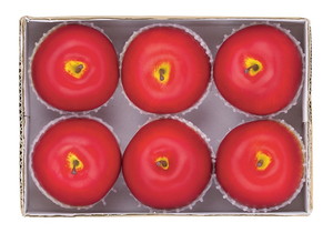 【個人宅配送不可】90mmアメリカンアップル(6P/パック)<BC付>