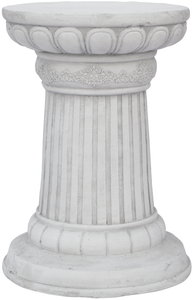 【個人宅不可】フラワースタンドダマスクラウンドL-WH