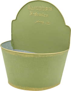 元上代¥1300【個人宅配送不可】ルクープスリーウォールバスケットGR