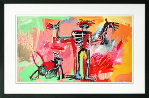 ylzszJean-Michel Basquiat Boy and Dog in