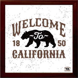 �y�l��z���s�zSign Frame 400seires Welcome to California
