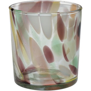 ■Candle Holder Glass Multi 8.5x8.5x