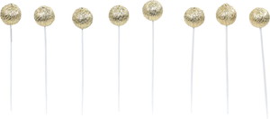 15mmサテンボールピック8P GO