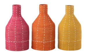 ��VASE BOTTL DOT STR SEAG