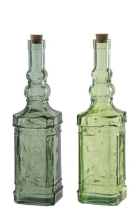 ��S/2 BOTTLE  RECT GLAS