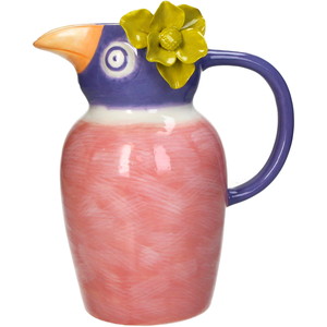 ��Vase Bird Stoneware Mult