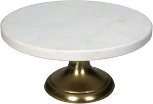 Cake Stand White 24x24x12cm