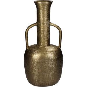 Vase Aluminium Gold 21x15x47cm