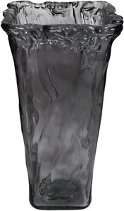 Vase Recycled Grey 16x16x33cm