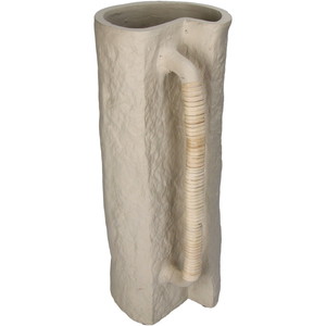 ��Vase Papermache Beige
