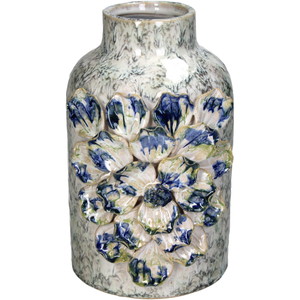 Vase Stoneware Blue