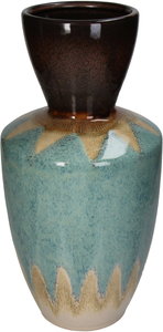 Vase Stoneware Blue