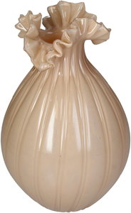 Vase Glass Beige
