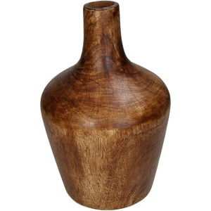 Vase Mango Wood Brown